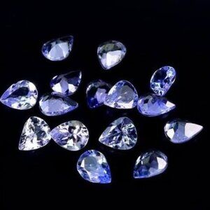Tanzanite Gems - Lot of 15